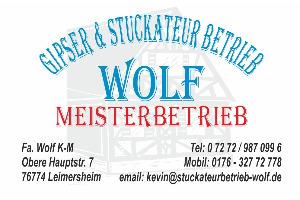 Stuckateurbetrieb Wolf GbR Meisterbetrieb