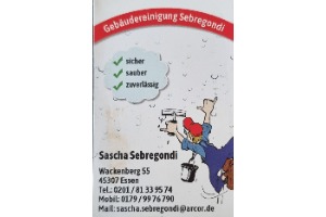 Gebäudereinigung Sebregondi