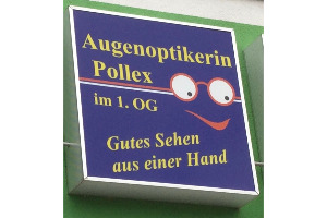 Augenoptikerin Pollex