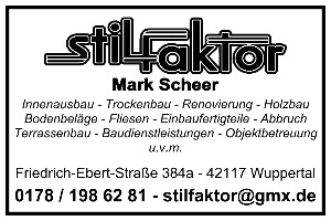 Stilfaktor Mark Scheer
